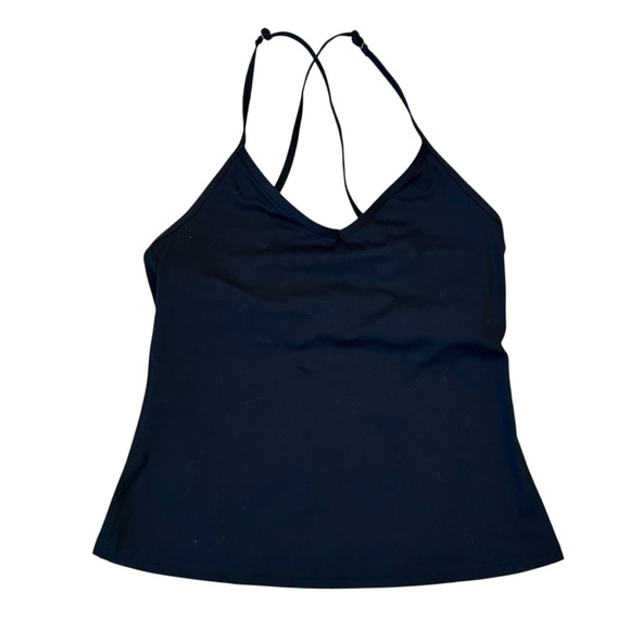 Old Navy Black Workout Tank Top w/built in bra XS - Picture 1 of 7